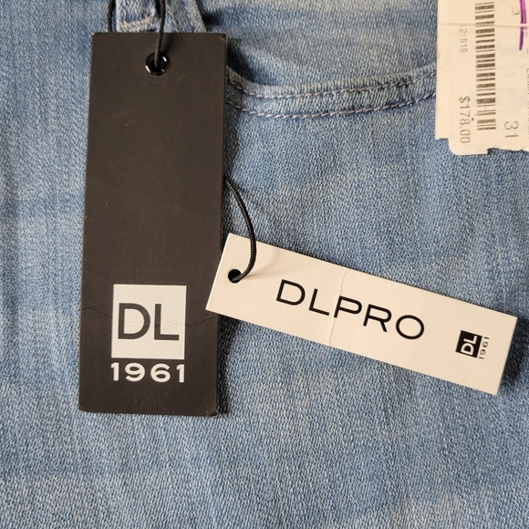 DL1961 Emma Power Legging Jeans Size 31 33X29 Blue Skinny Smart Denim New - Picture 4 of 16